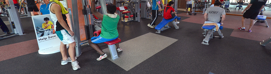 Club Fit, Singapore - Neoflex 700 Series Rubber Flooring